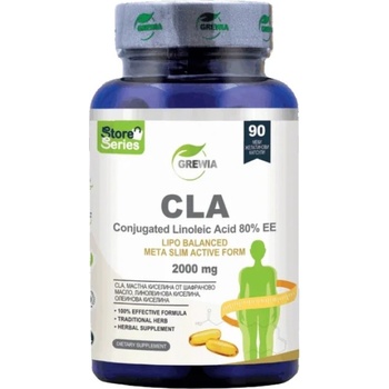 Grewia CLA | Conjugated Linoleic Acid 80% 1000 mg [60 Гел капсули]