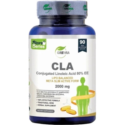 Grewia CLA | Conjugated Linoleic Acid 80% 1000 mg [60 Гел капсули]