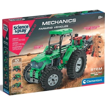 Clementoni SCIENCE Traktor a zemědělská technika