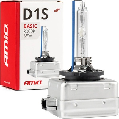Výbojka D1S 35W 8000K xenonová AMiO BASIC