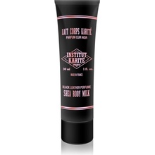 Institut Karité Paris Black Leather Shea Body Milk tělové mléko s bambuckým máslem 30 ml