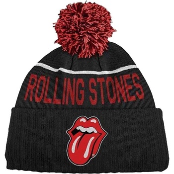 The Rolling Stones шапка Classic Tongue Black (RSBBEAN03B)
