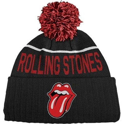 The Rolling Stones шапка Classic Tongue Black (RSBBEAN03B)