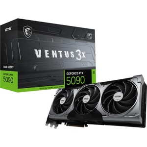 MSI GeForce RTX 5090 VENTUS 3X OC 32GB GDDR7 512bit (GeForce RTX 5090 32G VENTUS 3X OC) Видео карти