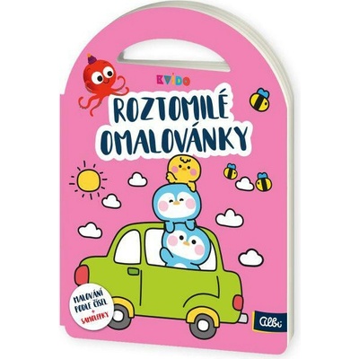 Albi Roztomilé omaľovánky Tučniaky Kvído
