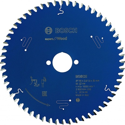 Bosch pilové kotouče Expert for WOOD 190 x 30 x 2,6/1,6 x 56z , ATB