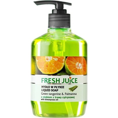 Fresh Juice krémové tekuté mydlo Green tangerine Palmarosa 460 ml