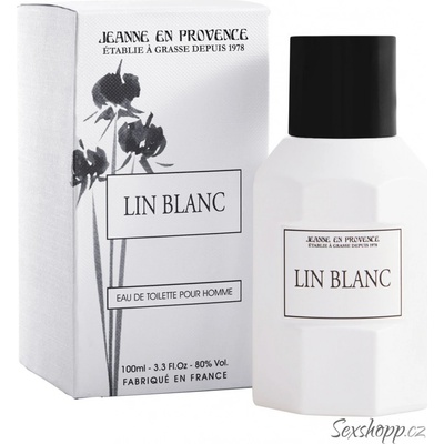 Jeanne en Provence Kvet bavlníka toaletná voda pánska 75 ml