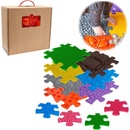 WOOPIE senzorická ortopedická podložka puzzle 7 dílků + 4 malé
