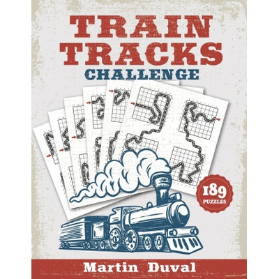 Train Tracks Challenge: 189 Amazing logic puzzles, featuring giant grids and multi-grids