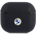 BMW Калъф BMW BMA3SSLNA Silver Logo, за Apple AirPods 3, естествена кожа, (3666339009458)