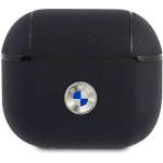 BMW Калъф BMW BMA3SSLNA Silver Logo, за Apple AirPods 3, естествена кожа, (BMW000442-0)