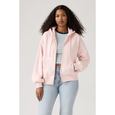 Levi's Everyday Full-zip Hoodie 0082L-0001 ružová