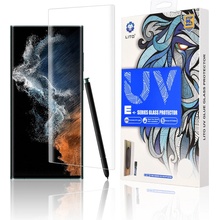 Lito 3D UV Glass ochranné sklo pro Samsung Galaxy S22 Ultra 5G – čiré KF237262