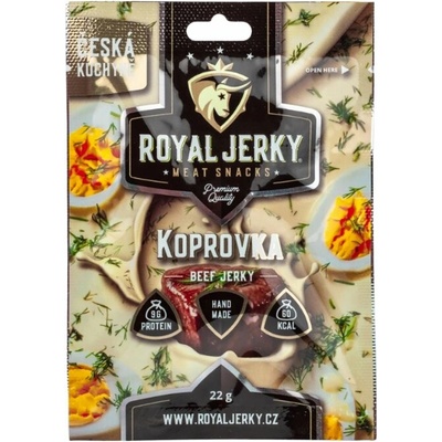Royal Jerky Hovädzie sušené mäso Kôprovka 22 g