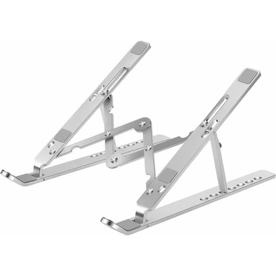 Portable Folding Aluminum Laptop Stand L - преносима алуминиева сгъваема поставка за MacBook и лаптопи от 14 до 17.3 инча (сребрист)