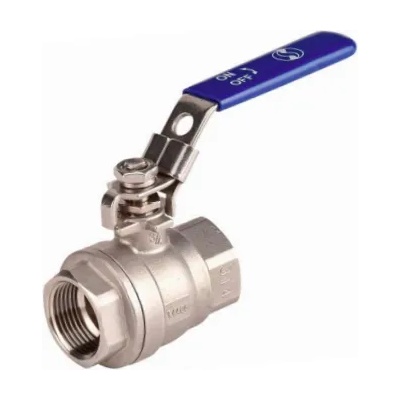 SFERACO 7151 1/4" FF PN63 Сферичен кран неръждаем със синя дръжка (715102)