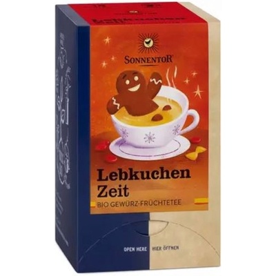 SONNENTOR Био плодов чай „Време за джинджифилови сладки - 32, 40 г