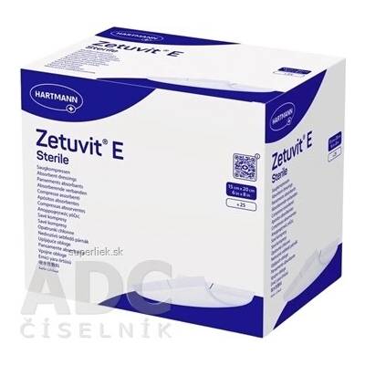 Zetuvit E Sterile sterilný nasiakavý kompres 15 x 20 cm 25 ks