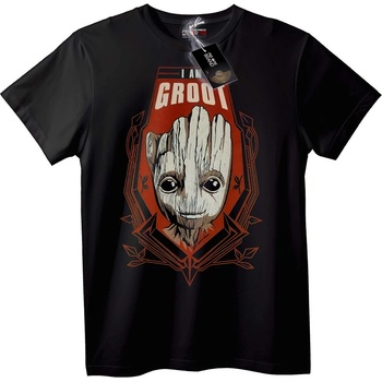 NOONEBRAND Тениска I AM GROOT - 2XL, Black