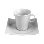 Gural Porselen - Хонг Конг Чашка с чинийка 180ml (HKG 02 CT) (0177172)