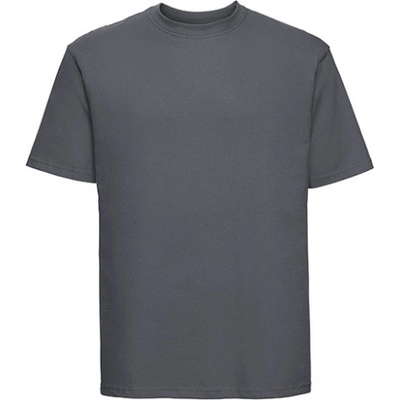 Russell klasické triko R-180M-0 Convoy Grey Solid
