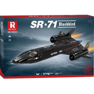Reobrix Конструктор Reobrix - Самолет SR71 Blackbird, 1775 части (33041)