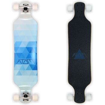 Atom Drop Deck Blue Triangles 39