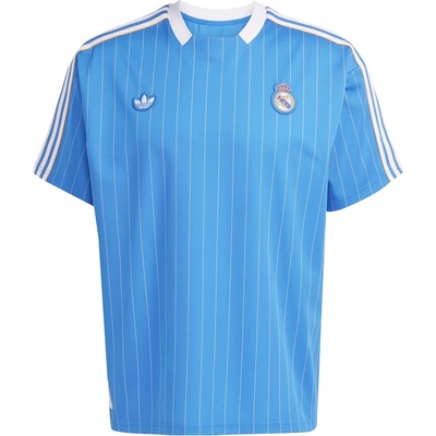 adidas Real Madrid Icons Shirt 2025 2026 Adults - Blue/White