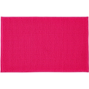 Catherine Lansfield Тъмнорозов килим за баня 50x80 cm Bobble - Catherine Lansfield (BR/42324/W/BMAT/HP)