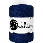 Bobbiny 3PLY Macramé Rope 1, 5 mm 100 m Ink Blue юта (TD-E086)