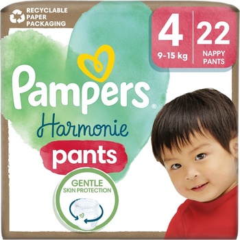 Pampers Harmonie Pants Size 4 пелени-гащички 9-15 kg 22 бр