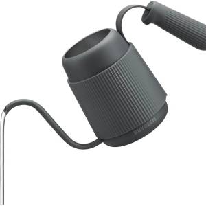 BUYDEEM Кана за Кафе с Гъша Шийка BUYDEEM CD2006, Вместимост 350 Ml, Силикон и Неръждаема Стомана, Ink Grey (CD2006-IG)