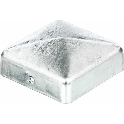ALBERTS Krytka plochá pro dřevěné sloupky 70 x 70 mm, pozink
