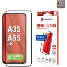 Displex Premium Real Glass Full Cover - Samsung Galaxy A35 5G/A55 5G - Black KF2324176