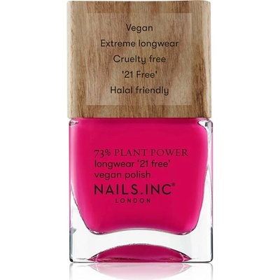 Nails Inc. Plant Power dlhotrvajúci lak na nechty odtieň Mindfulness Mantra 14 ml