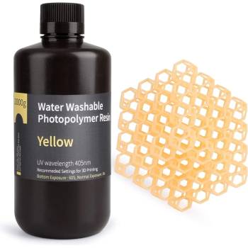 Elegoo Water-washable Resin 1KG, Yellow (50.103.0012)