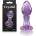 Стъклен разширител, красиво цвете, 8, 9см. - Crystal Flower Purple (NSTOYS0914)