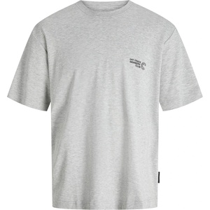 Jack and Jones Тениска Jack and Jones Men's Regular Fit Crew Neck T-Shirt - Lg Gr Mel