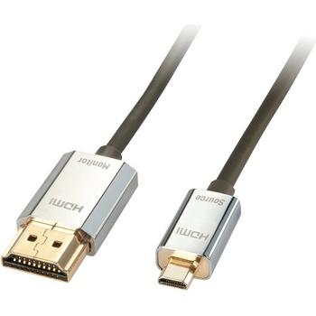 Lindy LINDY HDMI High Speed кабел към Micro HDMI CROMO Slim 4.5m (41679)