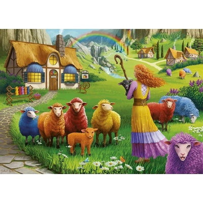 Ravensburger Barevná vlna 1000 dílků