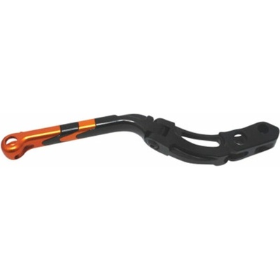 ACCOSSATO Brake lever ACCOSSATO LV003 in Aluminium "Revolution" version For Accossato (No Ready to Brake) and Brembo Radial brake master c oranžová