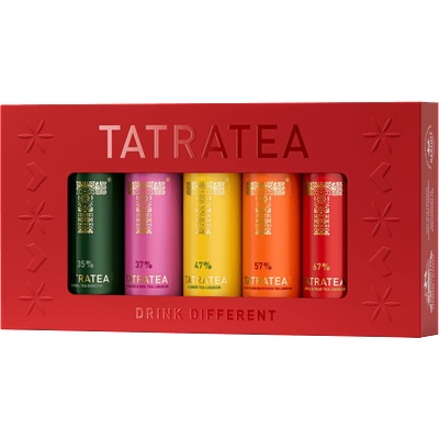 TATRATEA Mini Set Red 5x40ml ликьор