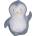Tikiri Arctic гризалка с дрънкалка Penguin