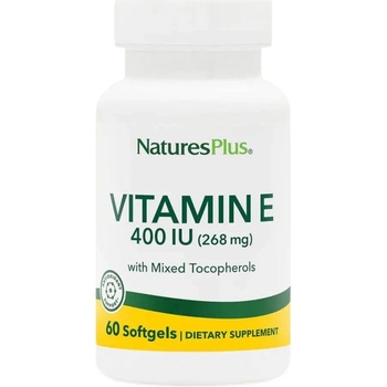 NaturesPlus Vitamin E 400 IU [60 Гел капсули]