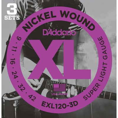 D'Addario EXL120+-3D