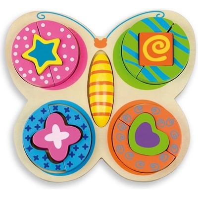 ANDREU Toys - Пъзел Пеперуда