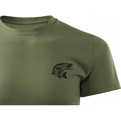 ForestMax rybárske tričko T-shirt s potlačou krátky rukáv