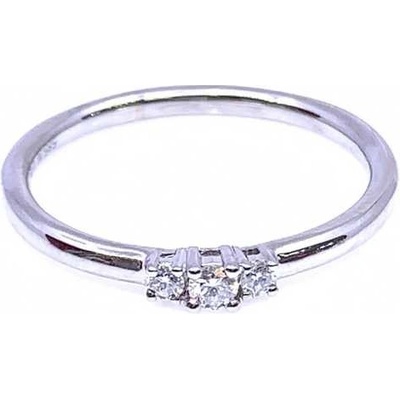 Diante zlatý prsten s briliantem 83000424