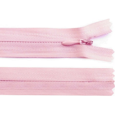Stoklasa Spirálový zip skrytý No 3 délka 45 cm Balení: 1 ks, Varianta: 133 růžová světlá 133 růžová světlá